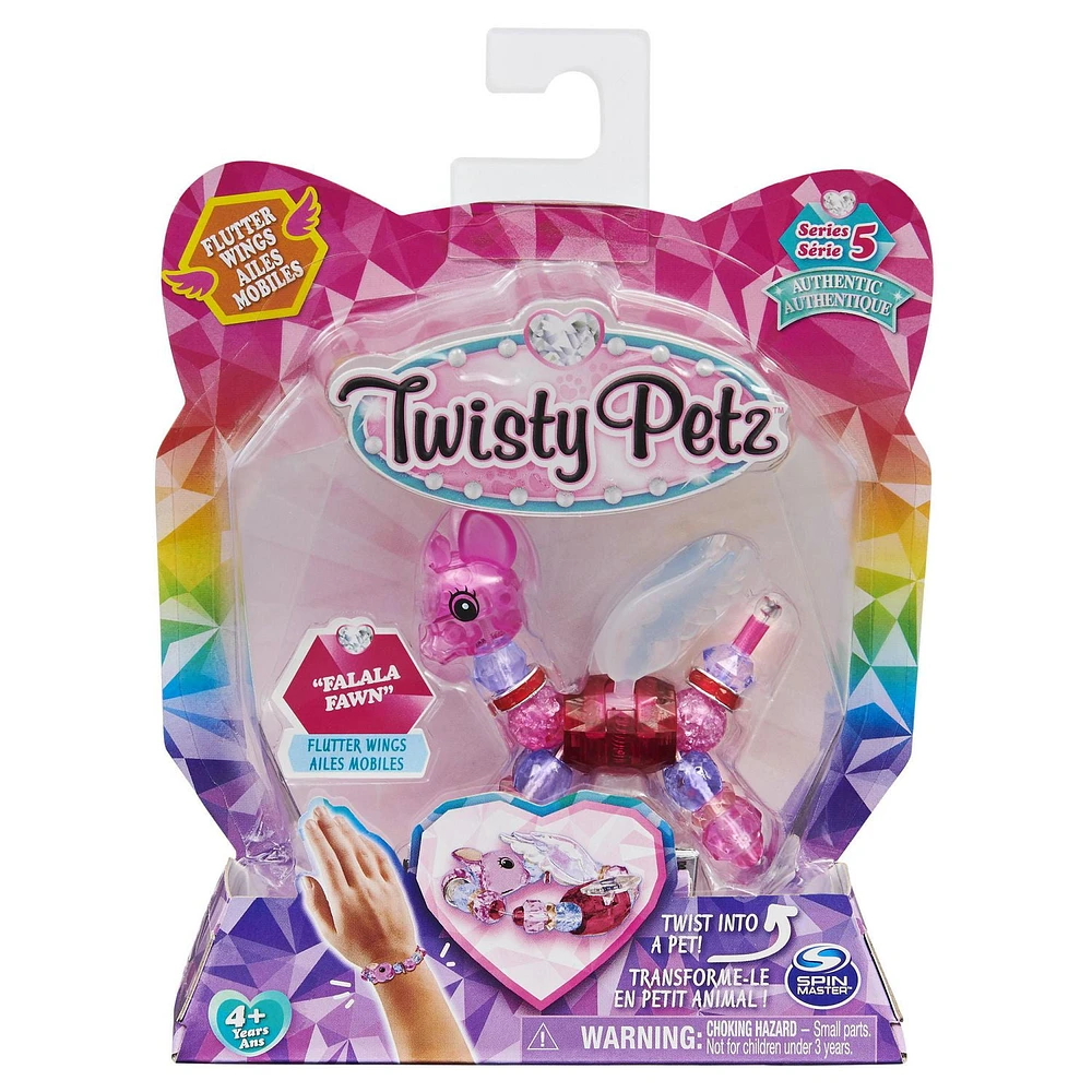 Twisty Girlz, Series 2, Jet B. Transforming Doll to Collectible Bracelet with Mystery Twisty Petz