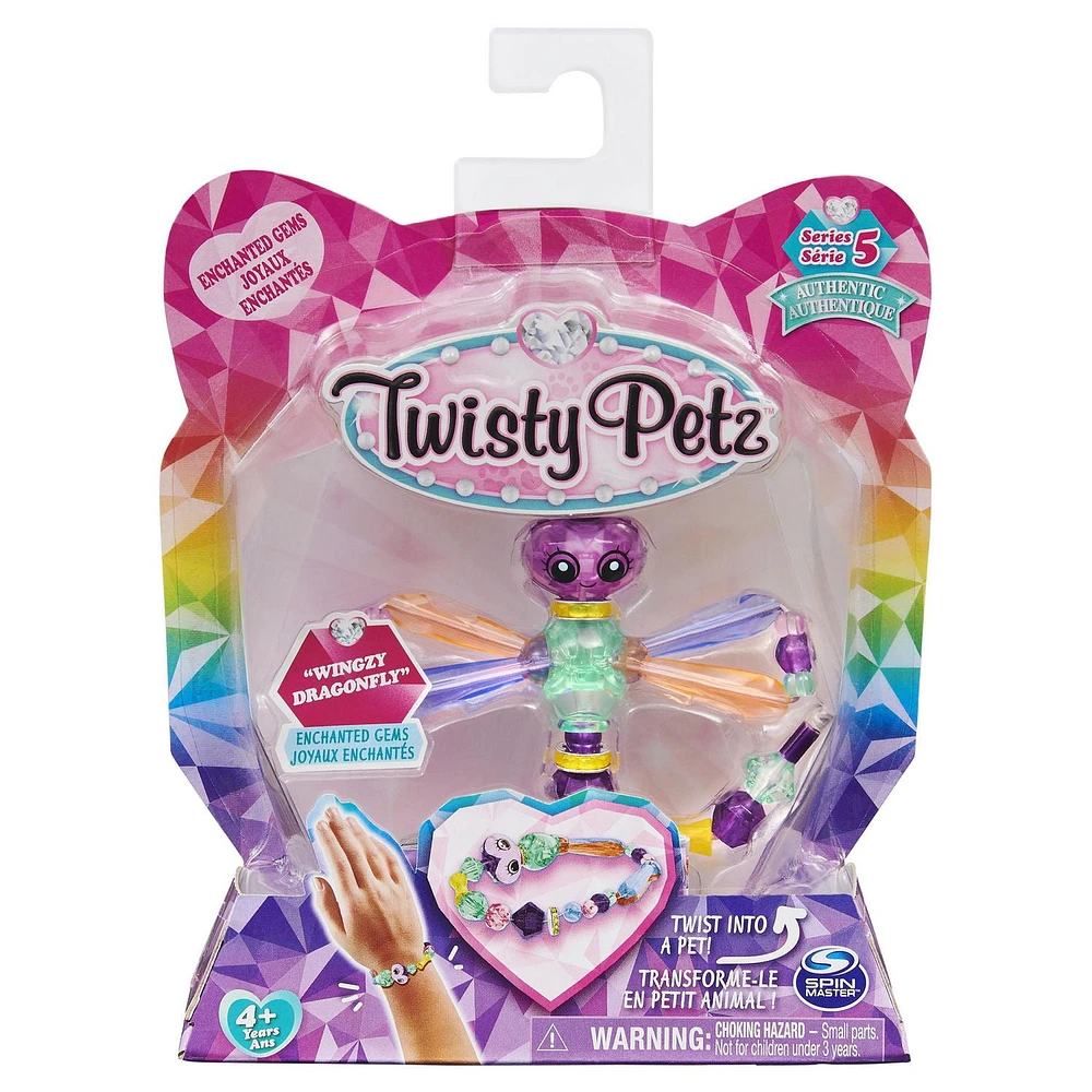 Twisty Girlz, Series 2, Jet B. Transforming Doll to Collectible Bracelet with Mystery Twisty Petz