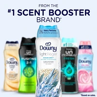 Downy Light Laundry Scent Booster Beads for Washer, Ocean Mist Scent, with No Heavy Perfumes, 379G