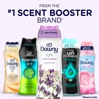 Downy Light Laundry Scent Booster Beads for Washer, White Lavender Scent, with No Heavy Perfumes, 379G