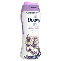 Downy Light Laundry Scent Booster Beads for Washer, White Lavender Scent, with No Heavy Perfumes, 379G