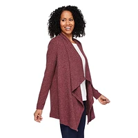 Iyla Women's Waterfall Cardigan, Sizes S-XXL