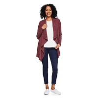 Iyla Women's Waterfall Cardigan, Sizes S-XXL