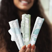 L. Cotton Tampons Regular/Super Absorbency Multipack, Free from Chlorine Bleaching, Pesticides, Fragrances, or Dyes, 30CT