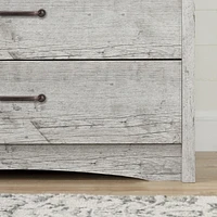 South Shore Helson 6-Drawer Double Dresser Seaside Pine