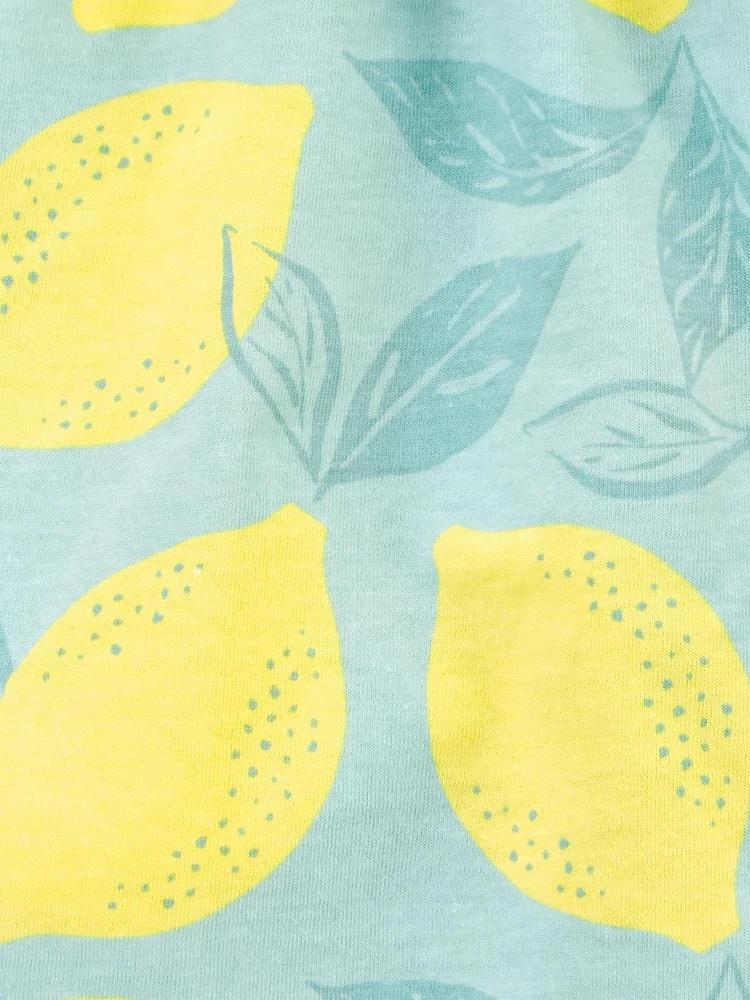 Ensemble de robe 1 pièce Carter's Child of Mine IG - Citron bleu