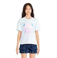 T-shirt à manches courtes Barbie pour filles