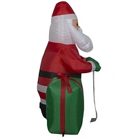 Christmas Inflatable Santa with Wish List and Gift Boxes, Christmas Inflatable Santa wit