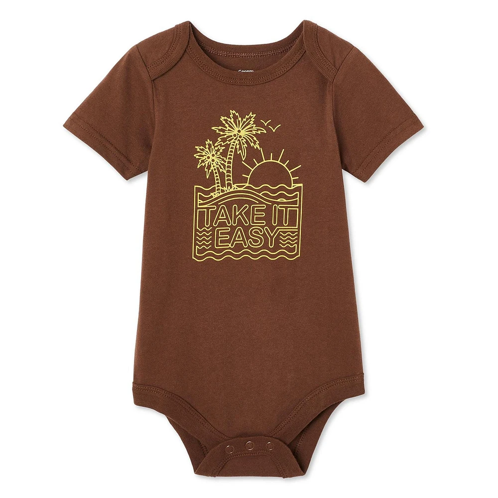 George Baby Boys' Short Sleeve Bodysuit