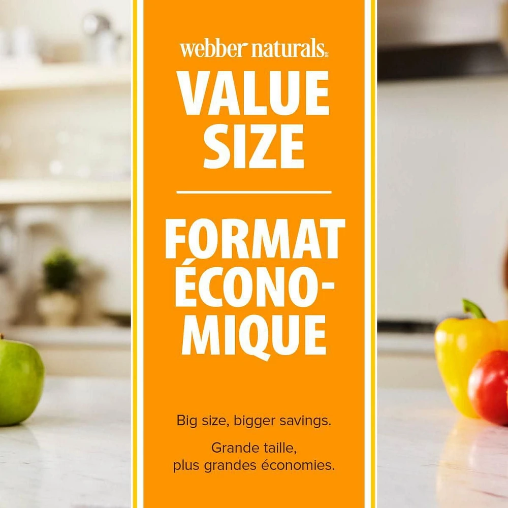 Webber Naturals®, Vitamin C ascorbate de calcium, 1 000 mg 120 capsules