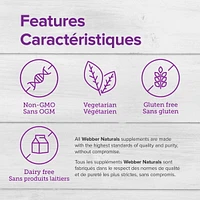 Webber Naturals Vitamine C+D3, 500 mg/500 UI 150+50 comprimés à croquer