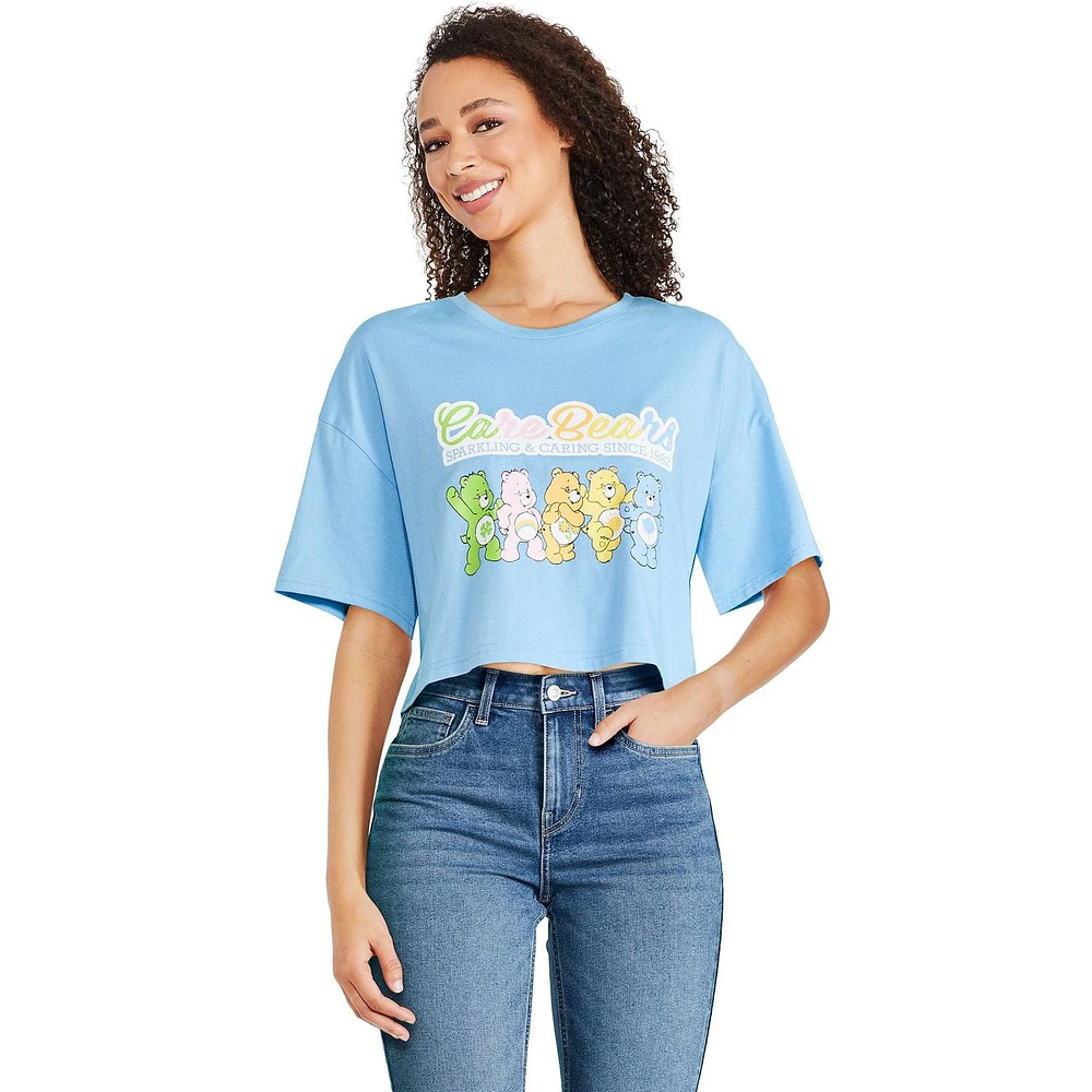 Care Bears Women's Cropped Tee, Sizes XS-XL