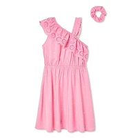 George Girls' Asymmetrical Dress 2-Piece Set