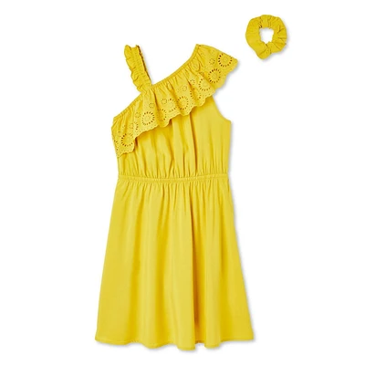 Ensemble 2 pièces avec robe asymétrique George pour filles