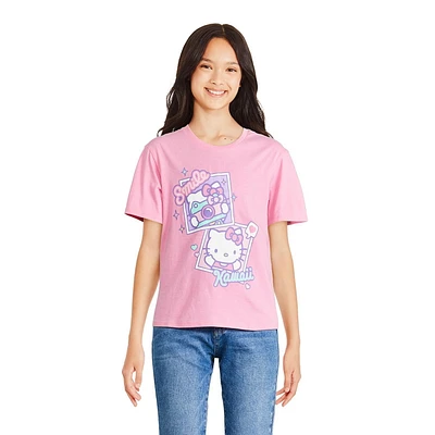 Hello Kitty Girls' Short Sleeve Tee