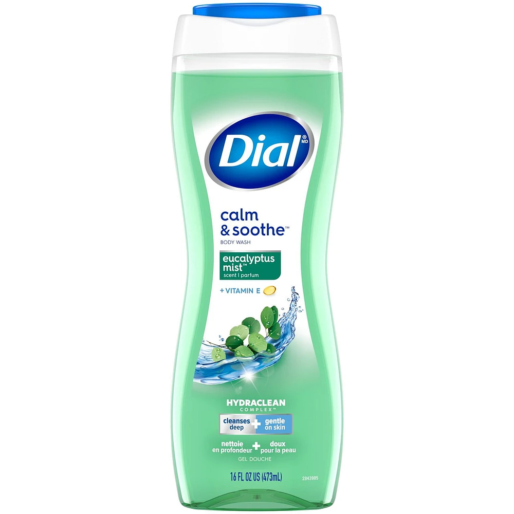 Dial BW Eucalyptus Mist, Dial Gel douche 473mL