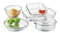 Libbey Glass Bakeware set/6, Assorted components