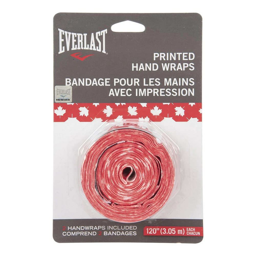 Bandages pour les mains imprimés canadiana - 1 paire