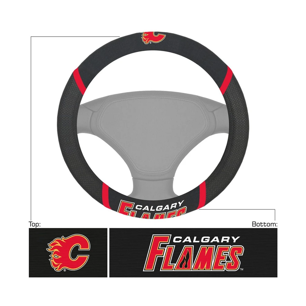 NHL Calgary Flames Steering Wheel Cover