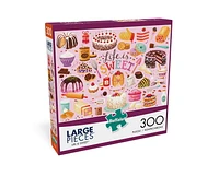 Buffalo Games - Large Pieces - Life is Sweet -300 Piece Jigsaw Puzzle