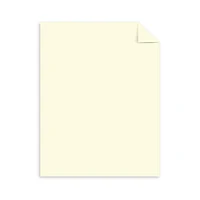 Astrobrights Cream Cardstock, 8.5” x 11”, 65 lb, 50 Sheets