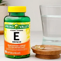 Spring Valley Vitamin E 400IU, 100 Softgels