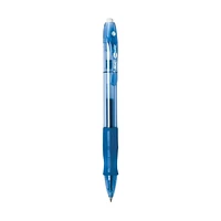 BIC Gelocity Original Blue Gel Pens, Medium Point (0.7 mm), 12-Count Pack, Retractable Gel Pens With Comfortable Grip