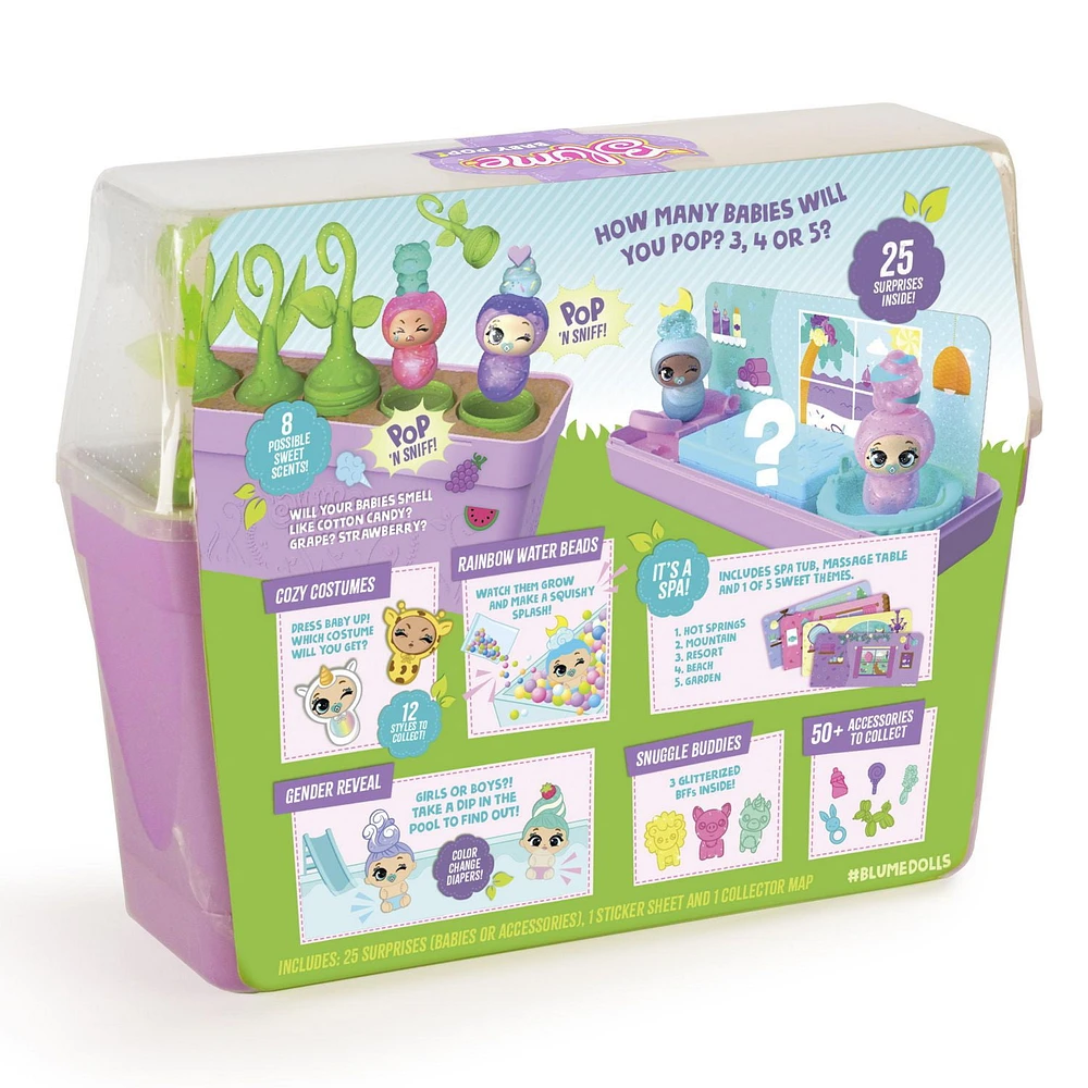 Blume Baby Pop POP 'N' SNIFF – 25 NEW Surprises including Scented & Glitterized Babies, 25 NEW Surprises