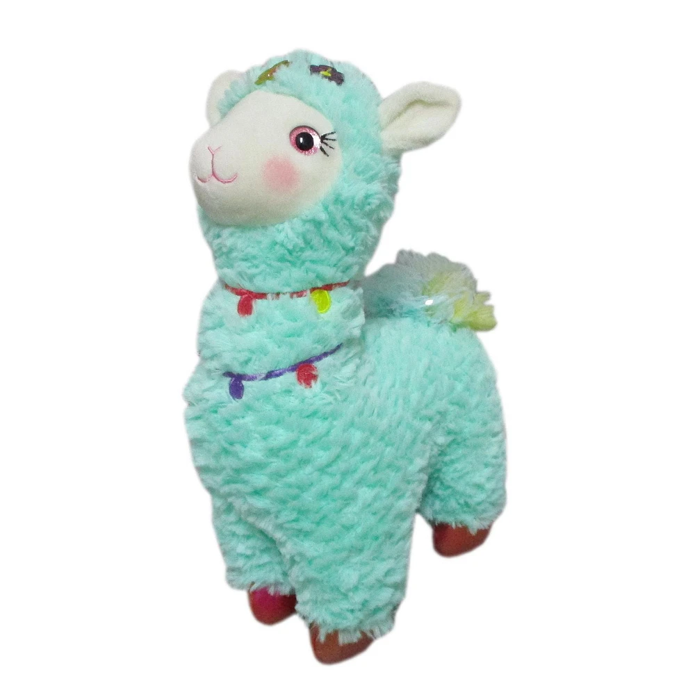 Way To Celebrate Easter Plush 13inch Medium Blue Llama Plush