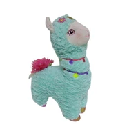 Way To Celebrate Easter Plush 13inch Medium Blue Llama Plush