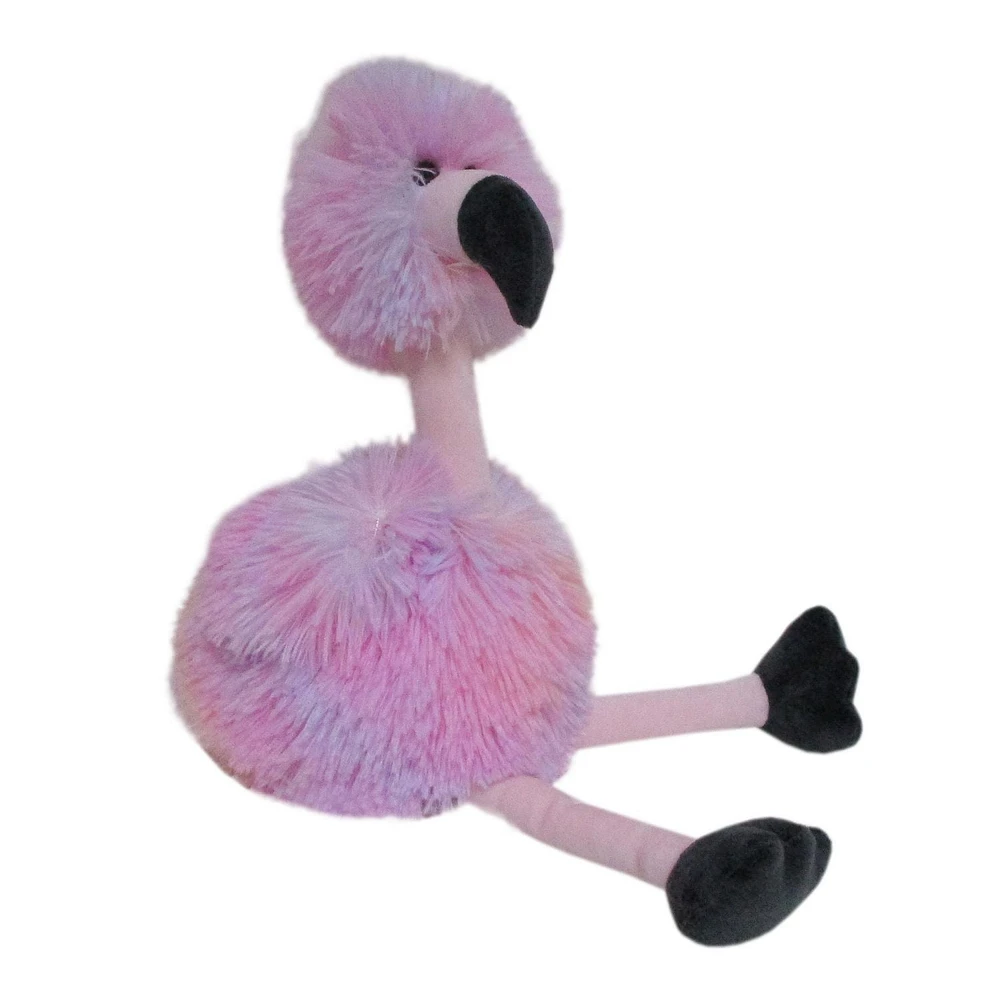 Way To Celebrate Easter Plush 17inch Medium Fuzzy Flamingo Plush