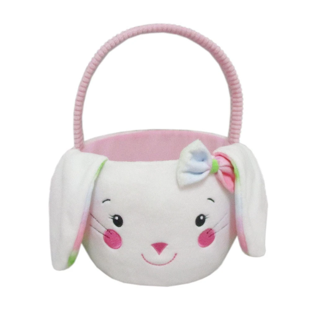 Way To Celebrate Easter Plush 10.5inch Easter Bunny Basket