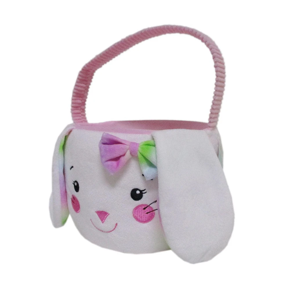 Way To Celebrate Easter Plush 10.5inch Easter Bunny Basket