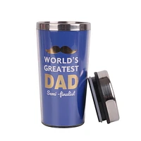 Father's Day Gift Coffee Tumbler 'WORLDS GREATEST DAD'