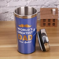 Father's Day Gift Coffee Tumbler 'WORLDS GREATEST DAD'