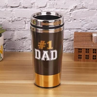 Father's Day Gift Coffee Tumbler '#1 DAD'