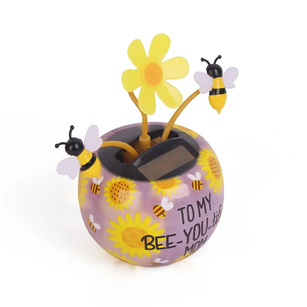 Mother's Day Gift Mom Solar Character Bee 'TO MY BEE-YOU-tiful MOM'