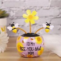 Mother's Day Gift Mom Solar Character Bee 'TO MY BEE-YOU-tiful MOM'