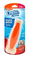 Hartz Chew 'N  Clean Tuff Bone Dog Toy Large, Chew 'N Clean Tuff Bone Dog Toy Bacon Scented