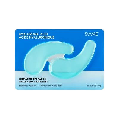 Soo'AE Hyaluronic Acid Hydrating Eye Patch, Net 0.35 OZ. / 10 g