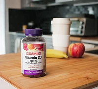 Webber Naturals® Vitamin D3 Gummies 1000IU, 90 GUMMIES