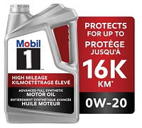 Mobil 1™ High Mileage 0W-20, 1 x 4.73L