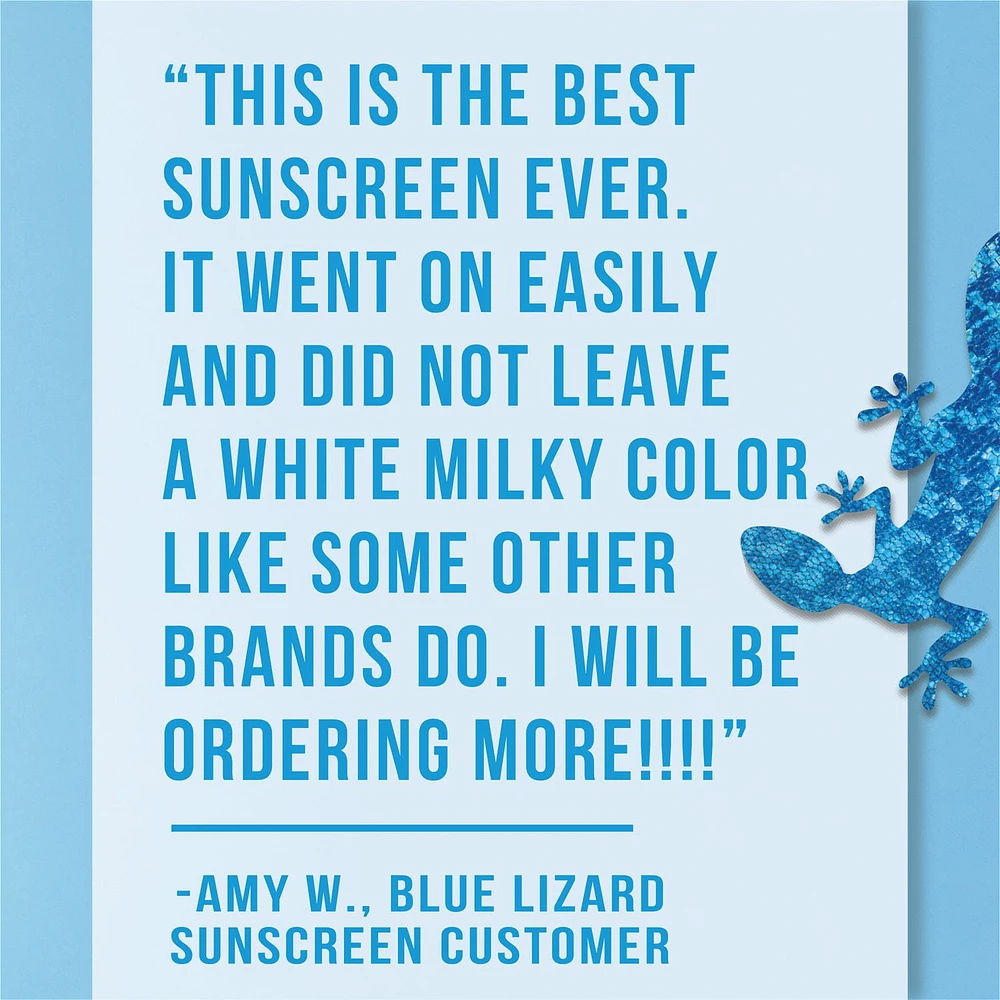 Blue Lizard Mineral Sunscreen Sensitive, 50 SPF, 89 ml