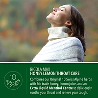 Ricola Menthol Centres Honey Lemon Cough Drops,, 34 Count