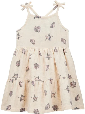 Carter's Child of Mine Robe coquillage pour petites filles Tailles 12 mois-5T
