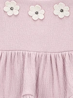 Carter's Child of Mine Combinaison de soleil violette brodée pour bébé fille Tailles Nouveau-né-24 mois