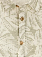 Carter's Child of Mine Ensemble 2 pièces feuille de palmier pour tout-petits garçons Tailles 12 mois-5T