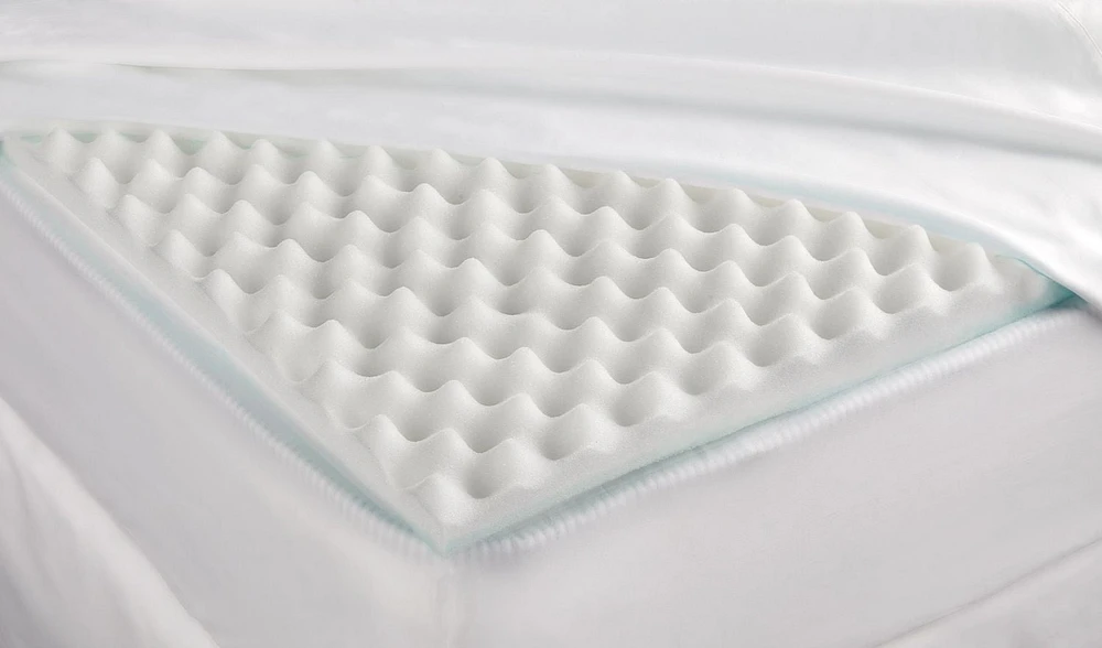 Orthowave Convoluted 2.0” Foam Mattress Topper