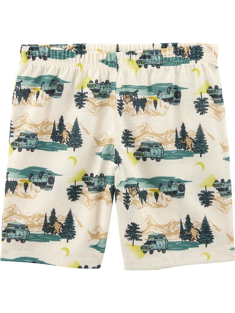 Carter's Child of Mine Pyjama de camping 3 pièces vert pour garçons Taille 4-14