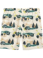Carter's Child of Mine Pyjama de camping 3 pièces vert pour garçons Taille 4-14